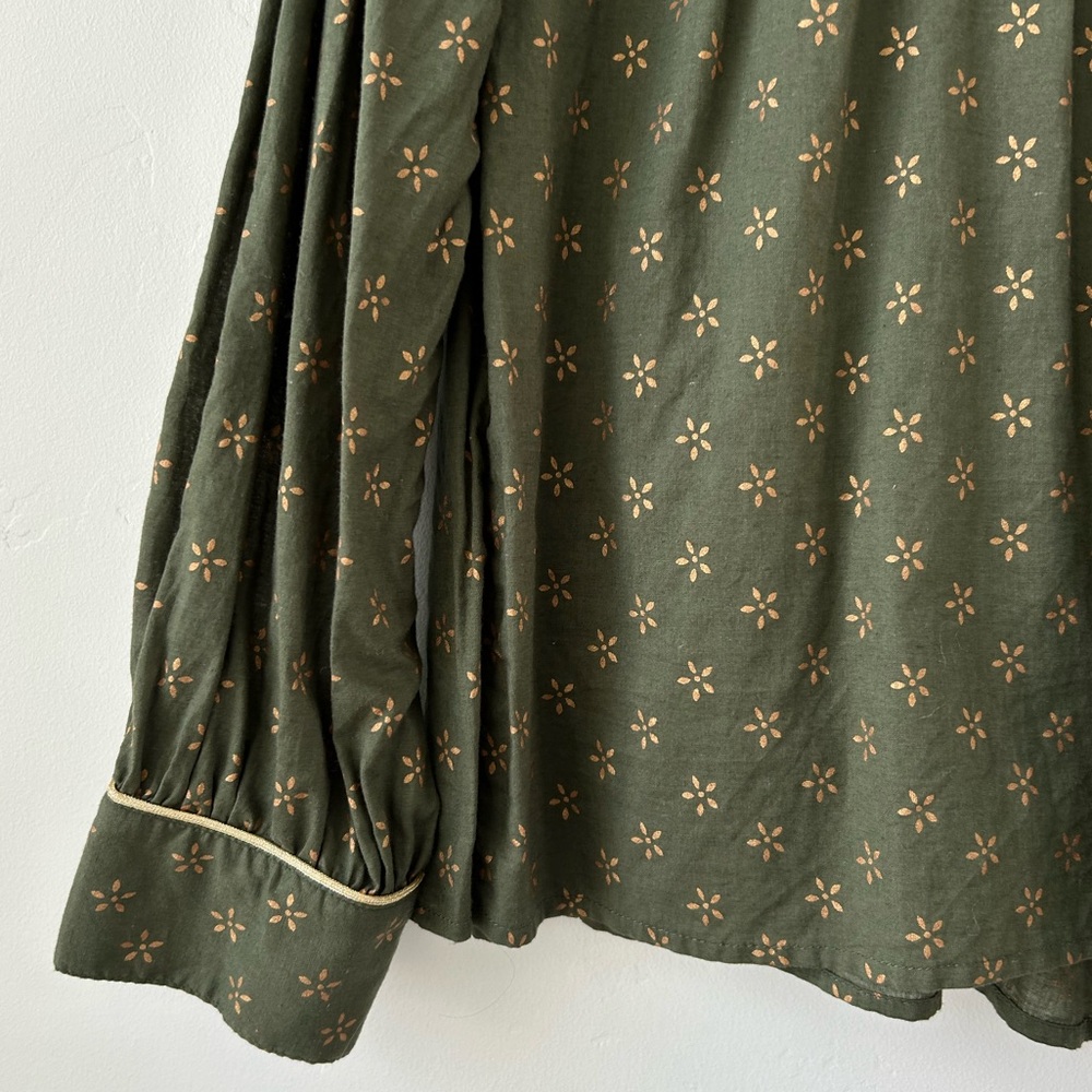 THE GREAT. Olive Green Button Down Shirt - Picture 5 of 15